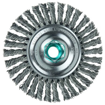 WEILER Weiler 13127 Roughneck Wheel Brush 4 in