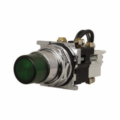 EATON Eaton 10250T297L Pushbutton Heavy-duty Watertight and Oiltight Indicating Light PresTest LED Full Voltage 120 V