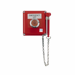 EATON Eaton 10250TGR Break Glass Pushbutton Station