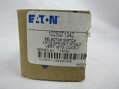 EATON Eaton 10250T1342 Sel Sw 3P Knb Spr-Rl 30.5 mm