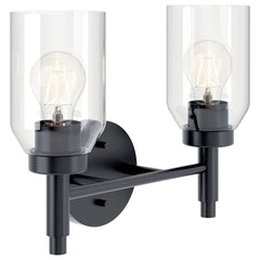 KICHLER Kichler 55184BK Madden Vanity Light 75 W