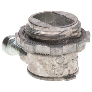 NSI Nsi 501-DC2 3/8 to 1/2 inch Zinc Die Cast MC Cable Connector