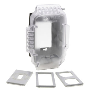 NSI Nsi XD110C TORK Turtle Extra-Duty In-Use Weatherproof Outlet Cover, Single Gang 2.75 Inch