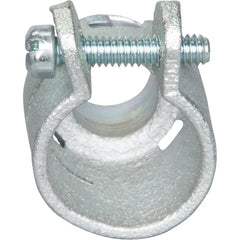 TOPAZ Topaz 151M bx-flex connector, straight, squeeze type, malleable iron 1/2 inches