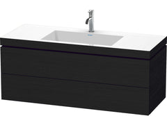 DURAVIT Duravit LC6929O2222 L-Cube 47 1/4 inches Wall Mount Two Drawer c-bonded Single Vanity