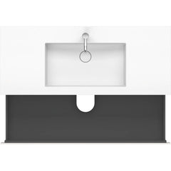 DURAVIT Duravit LC6929O2222 L-Cube 47 1/4 inches Wall Mount Two Drawer c-bonded Single Vanity