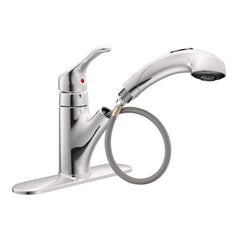MOEN Moen 4316576 Renzo One Handle Chrome Pull-Out Kitchen Faucet