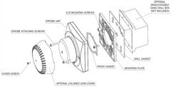 Algo Algo Algo-64-00110 Wall Mount Bracket Kit