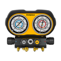 FIELDPIECE Fieldpiece GS422F Analog Gauge Set 4 Port Manifold