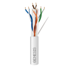 Genesis Cable Genesis Cable 50921101 Category 6+ Cable, Riser 1000 FT PULL BOX