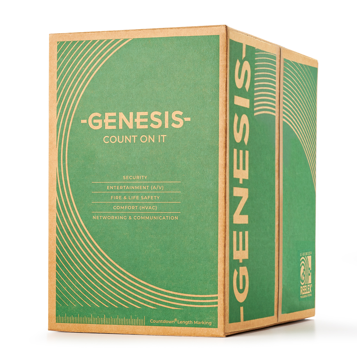 Genesis Cable Genesis Cable 54745501 Audacious Sound Cable, Riser 16 AWG