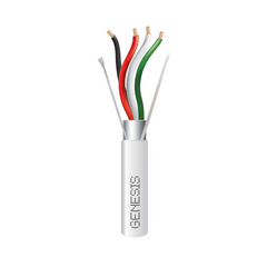 Genesis Cable Genesis Cable 32225012 Multiconductor Shielded Cable 16 AWG 4/C 500 FT