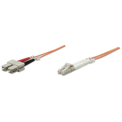 INTELLINET Intellinet 471268 LC to SC UPC Fiber Optic Patch Cable 2 m