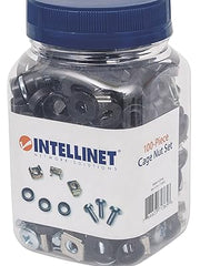 INTELLINET Intellinet 713658 M6 Cage Nut Set 100-Pack