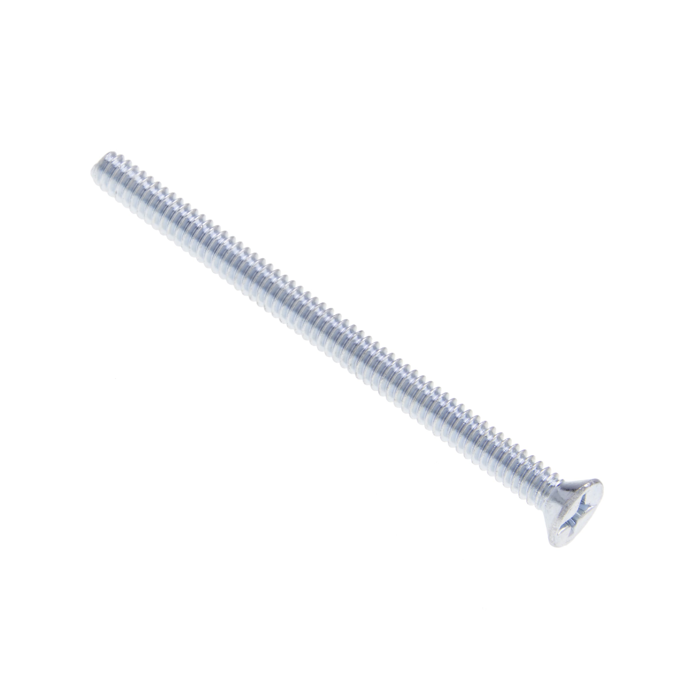 Metallics Metallics JFMP142 6-32 x 3 inches Flat Head Phillips Machine Screw