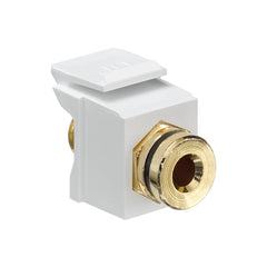 LEVITON Leviton 40837-BWE Banana Jack QuickPort Coupler