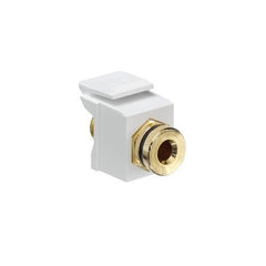 LEVITON Leviton 40837-BWE Banana Jack QuickPort Coupler