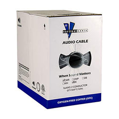 VERTICAL CABLE Vertical Cable 209-2315/DB Audio Cable 16AWG 2 Conductor 500 ft
