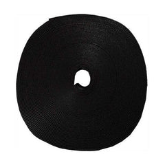 VERTICAL CABLE Vertical Cable 045-V12/75/BK Velcro Tie Wrap 75 feet Roll