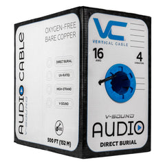 VERTICAL CABLE Vertical Cable 209-2316/DB Audio Cable 16AWG 4 Conductor 500 ft