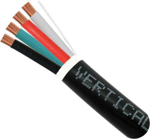 VERTICAL CABLE Vertical Cable 209-2316/DB Audio Cable 16AWG 4 Conductor 500 ft