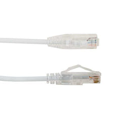 VERTICAL CABLE Vertical Cable 077-2035/2WH Cat6A Slim Snagless Patch Cord 2 feet Replacement MPN