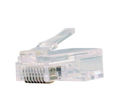 VERTICAL CABLE Vertical Cable 011-016-100 Cat 5E RJ45 Modular Plugs 8P 8C 50 Micro-Inches Gold Plated 100/PK