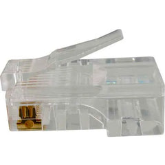 VERTICAL CABLE Vertical Cable 011-016-100 Cat 5E RJ45 Modular Plugs 8P 8C 50 Micro-Inches Gold Plated 100/PK