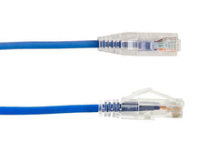 VERTICAL CABLE Vertical Cable 077-2047/5BL Cat6A Slim Snagless Patch Cord 5 feet