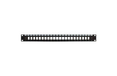 VERTICAL CABLE Vertical Cable 043-382/24/1U Blank Patch Panel 24 Port 1 RMU