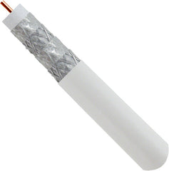 VERTICAL CABLE Vertical Cable 107-1953WH6Q1BX RG6 Coaxial Cable 18 AWG 1000 ft Pull Box