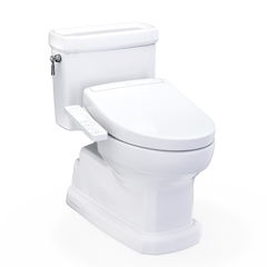 TOTO Toto MW9743346CEFG#01 Guinevere Washlet+ S2 One-Piece Toilet 1.28 GPF