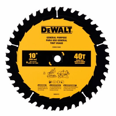 DEWALT Dewalt Accessories DW3103 10 Inch 32T Miter Blade 5 Pack