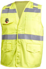 BLACK STALLION Black Stallion VF1110-HY-2X Hi-Vis Class 2 FR Cotton Vest 2X-Large