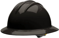 BULLARD Bullard 33BKR Full Brim Hard Hat With Ratchet/6 Point Ratchet Suspension
