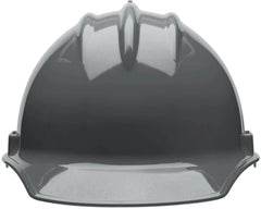 BULLARD Bullard 30DGR C30 Gray HDPE Cap Style Hard Hat With Ratchet/6 Point Ratchet Suspension
