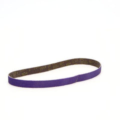 3M Cubitron 7100033186 II Sanding Belt: 1/2 in W x 18 in L, Ceramic, 80 Grit, XE Wt Polyester Backing, 786F, 10 PK