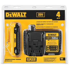 DEWALT Dewalt DCB240C 20V MAX 4Ah Compact Battery Starter Kit