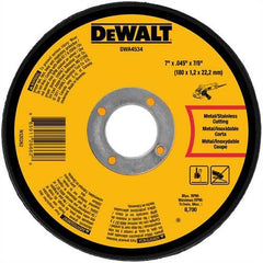 DEWALT Dewalt DWA4534 Cutting Wheel 7 in. X .045 in. X 7/8 in. T27