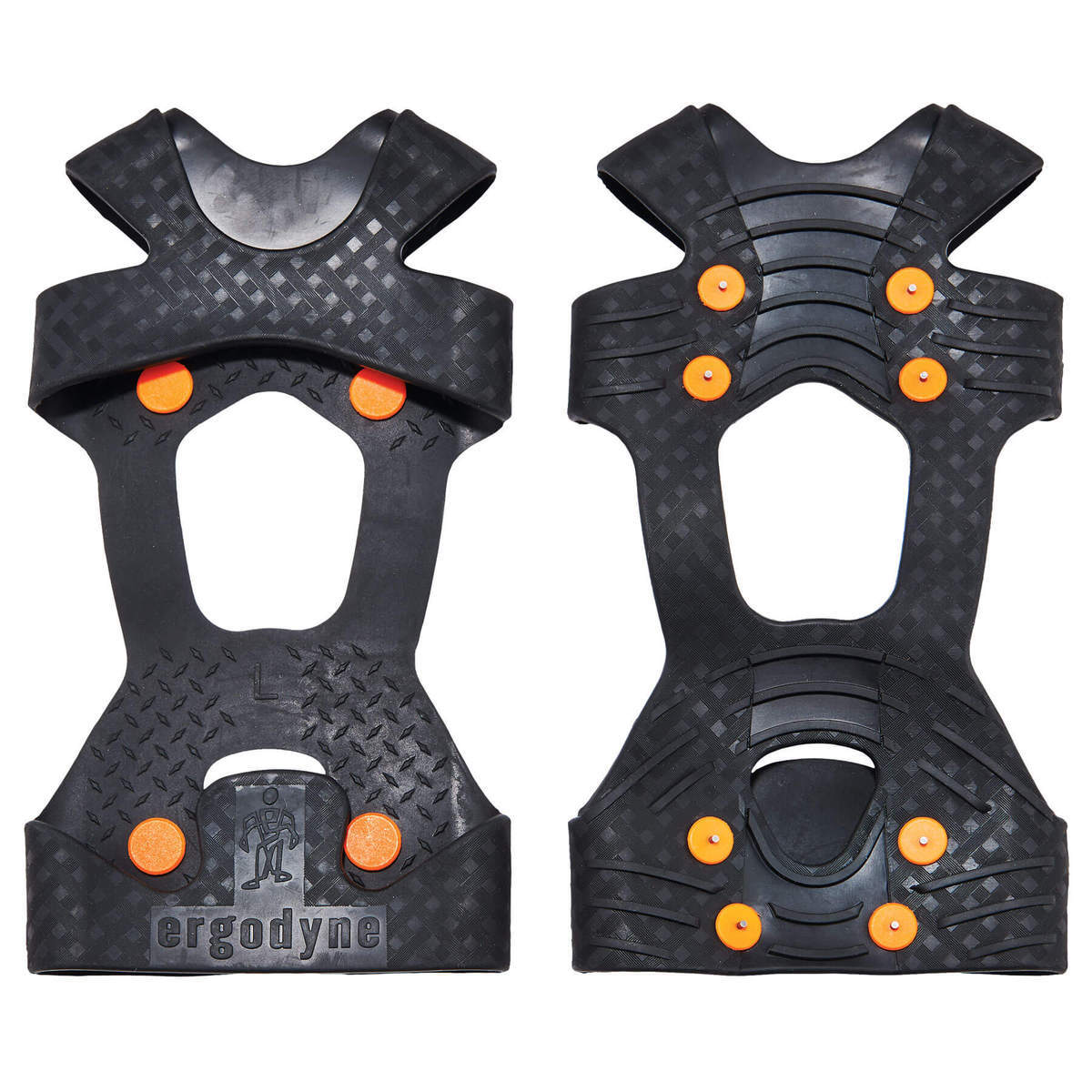 ERGODYNE Ergodyne 16736 2X Black Rubber Traction Device