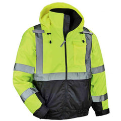 ERGODYNE Ergodyne 25629 GloWear 8377 Type R Class 3 Quilted Bomber Jacket 5XL