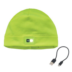ERGODYNE Ergodyne 16790 N-Ferno 6801 Winter Skull Cap with LED Rechargeable Light