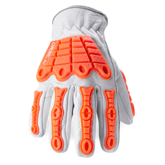 HEXARMOR Hexarmor 4067-XL (10) Chrome SLT Buffalo Leather And TPR Cut Resistant Gloves X-Large
