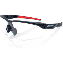 JACKSON SAFETY Jackson Safety 45003 Safety Glasses HyperGuard H-Series Clear 2.0 Readers Lens Black Half Frame STA-CLEAR Anti-Fog