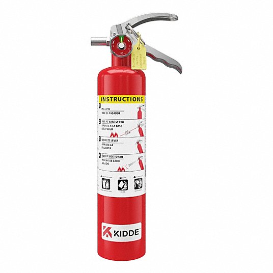 KIDDE Kidde 21033503 Fire Extinguisher 2.5 lb 1-A:10-B:C
