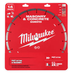 MILWAUKEE Milwaukee 49-93-9314 14 inches Segmented Masonry & Concrete Diamond Blade