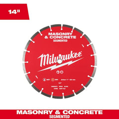 MILWAUKEE Milwaukee 49-93-9314 14 inches Segmented Masonry & Concrete Diamond Blade