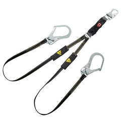 MSA SAFTEY Msa Saftey 10199056 V-Series Leading Edge Safety Lanyard 6 feet Twin