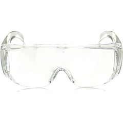 RADIANS Radians 360-C Chief OTG Safety Eyewear, Hard Coated, Clear Lens, Plastic Frame