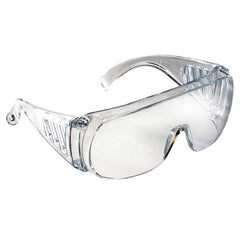 RADIANS Radians 360-C Chief OTG Safety Eyewear, Hard Coated, Clear Lens, Plastic Frame
